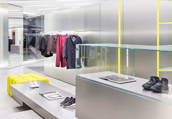 arredamento minimal per negozi